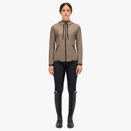 Cavalleria Toscana - Sweat perforé zip
