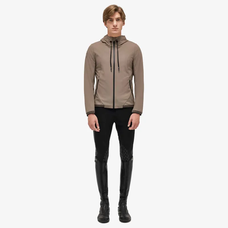 Cavalleria Toscana - Veste softshell jersey full zip