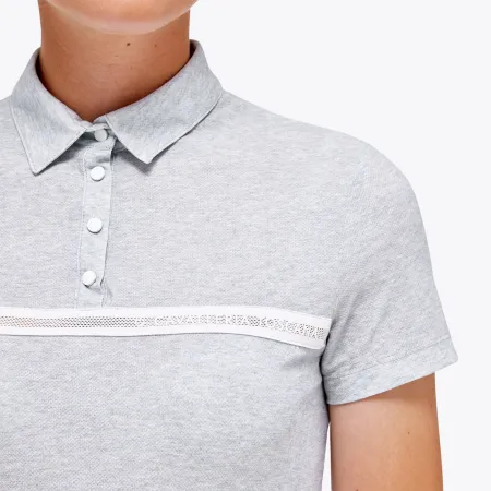 Cavalleria Toscana - Polo d'entrainement mesh button