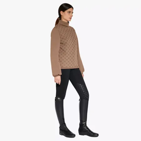 Cavalleria Toscana - Pull col roulé Orbit Flock