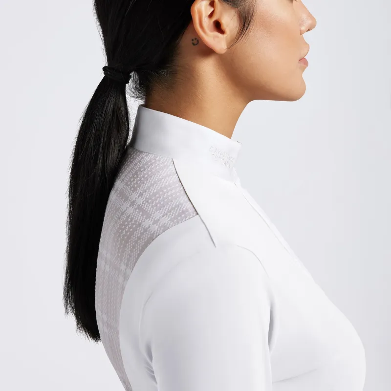 Cavalleria Toscana - Chemise de concours manches longues Sheer back