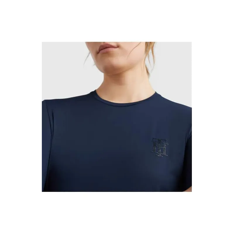 Tommy Hilfiger - T-shirt manches longues Rhinestone